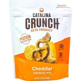 CATSNK CHEDDAR CRNCH MIX ( 6 X 6 OZ )