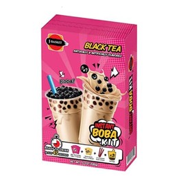 J-Basket Black Tea Instant Boba Kit Tea, 10 Ounces (Pack Of 6)