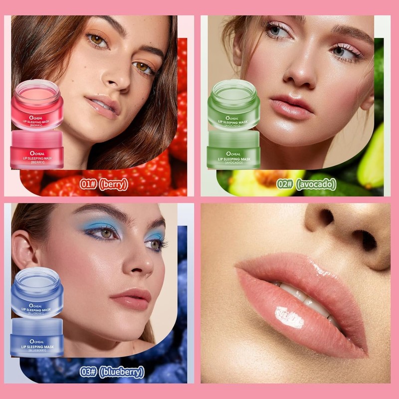 Mascarilla Labios, Mascarilla Labios Noche, Bálsamo Labial