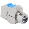 CAT8 Module Computer Network No Punch Down Tool Shielded RJ45