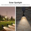 Solar Spotlight Waterproof 4LED Lawn Lights Landscape Lighting for Outdoor