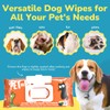 PET N PET Dog Wipes Cleaning Deodorizing, Pet Wipes for