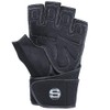 Silverton Herren Fitness-gewichtheberhandschuh Power Plus Handschuhe, Schwarz, L