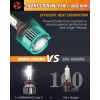 SHENKENUO For Peterbilt 579 389 Upgrade LED Combo Bulbs Headlight