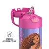 THERMOS FUNTAINER - Botella de pajita para niños, de acero