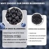 SYZJMWDY Wild Dried Blueberries, Unsweetened 7.05oz (200g) - All Natural