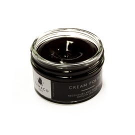 Famaco Unisex-Adult Leather Care & Conditioning Cream – 50ml | Brown Maroon Fonce Natural Leather Balm for Nourishing & Protecting Shoes, Boots, Bags & Reptile Leather | Shoe care products