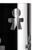 Alessi Girotondo AKK09 - Design Grissinibehalter mit Durchbrochener Dekoration, Edelsthl,