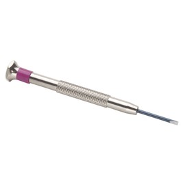 Deluxe Fixed Blade Screwdriver, 1.60 Millimeter, Violet Handle | SCR-261.60