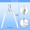 CGBE Cuticle Trimmer, Professional Cuticle Nippers Remover Tools, Non-Slip Silicone