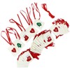 Christmas Advent Calendar Bags 31 Days Hanging Countdown Felt Gift