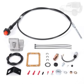 Psl900 Axle Disconnect Kit, 4x4 Posi-Lok Axle Cable Lock Kit for Wrangler YJ 1987-1995 ，for Comanche MJ 1986-1991,Compatible with Jeep Cherokee XJ With Dana 30 Front Axle 1984-1991