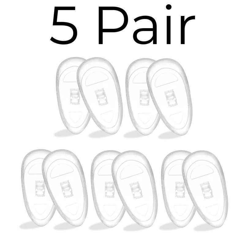 GMS Optical 11mm Tear Drop Screw in Nose Pads for