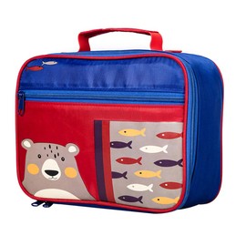 Insulated Lunch Bag for Children/Teens/Kids - Lunch Box for Daily Office Work School Outdoor Activities - Reusable Leakproof Cooler Bag Picnic Zipper Organizer (Pink)