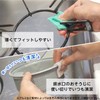 LEC Gekiochi-kun Kitchen Cleaner, Sesquicarbonate Formulated Sponge, Can be used
