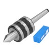 Taper Center Black Embossing Morse Revolving Woodworking Tapered Turn Accessories