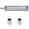 Heschen Pneumatic Standard Air Cylinder, SC 63-200, PT3/8'' Port, 63mm