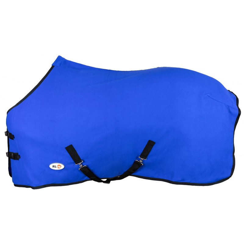 RL24 – Cooler blanket with cross strap BASICLINE, royal blue,