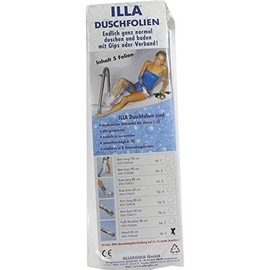 DUSCHFOLIEN Hand 40 cm, pack of 5