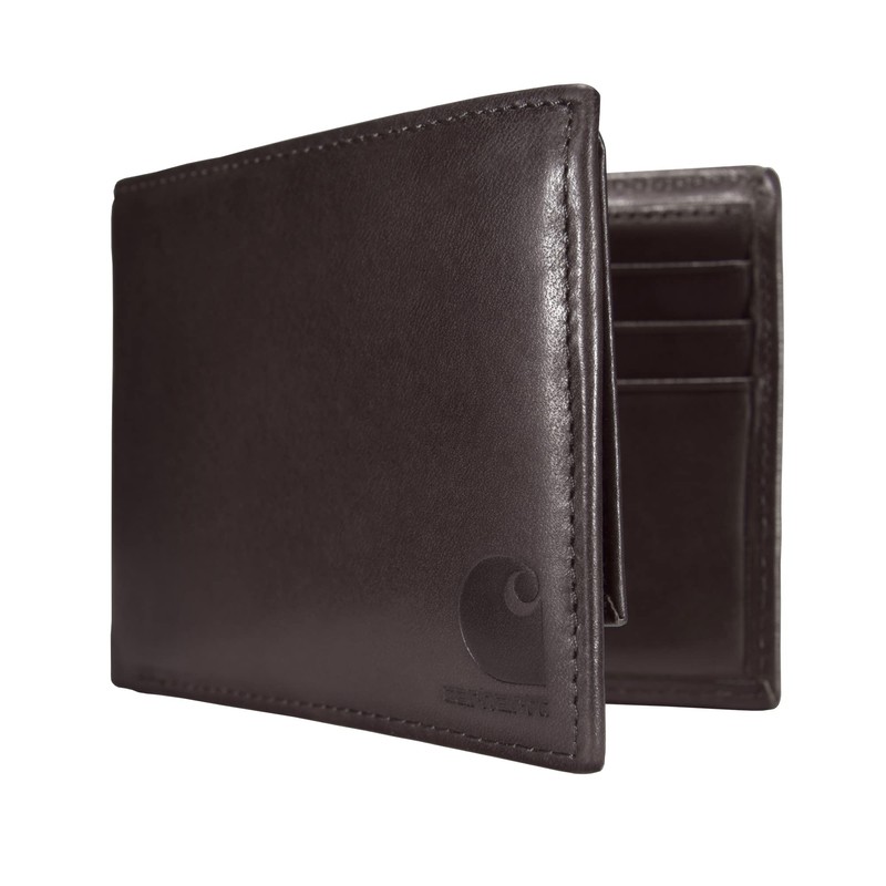 Carhartt Men's Durable Oil Tan Leather Wallets, Available in Multiple