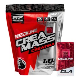 Cla Ácido Linoléico Redline 500mg  Creatina Crea Mass 1kg                                                                                             