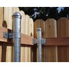 Metal Post Extension - Fence Extender (2-PACK) and accessories (12