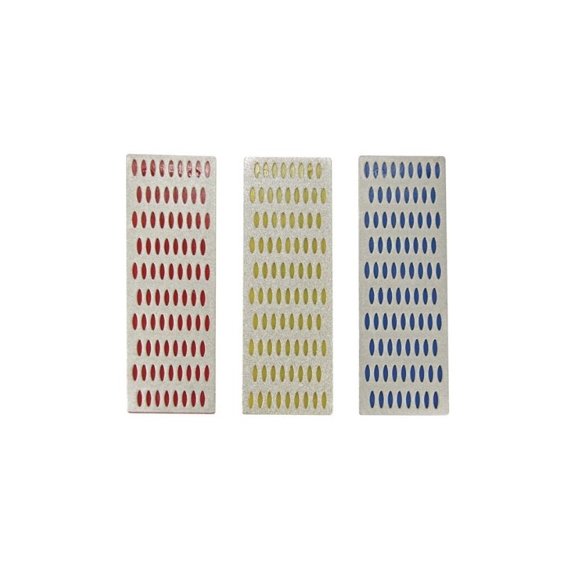 Perel HFIS3 142759 Diamond Sharpening Stones, 154 mm x 52