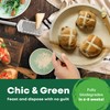 DISPOSABLE GREEN – Round Disposable Plates, Areca Leaf Serving Plates,