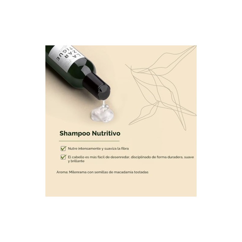 Nourish Shampoo by Lazartigue for Women - 8.4 oz Shampoo