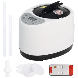Wadoy Sauna Steamer Machine, 3L 1200W Portable Home Sauna Steamer with Remote Control, Fast Heating Home Steam Generator - with 9-Level Adjustable Steam, Steam Cup,for Home Spa Sauna Accessories