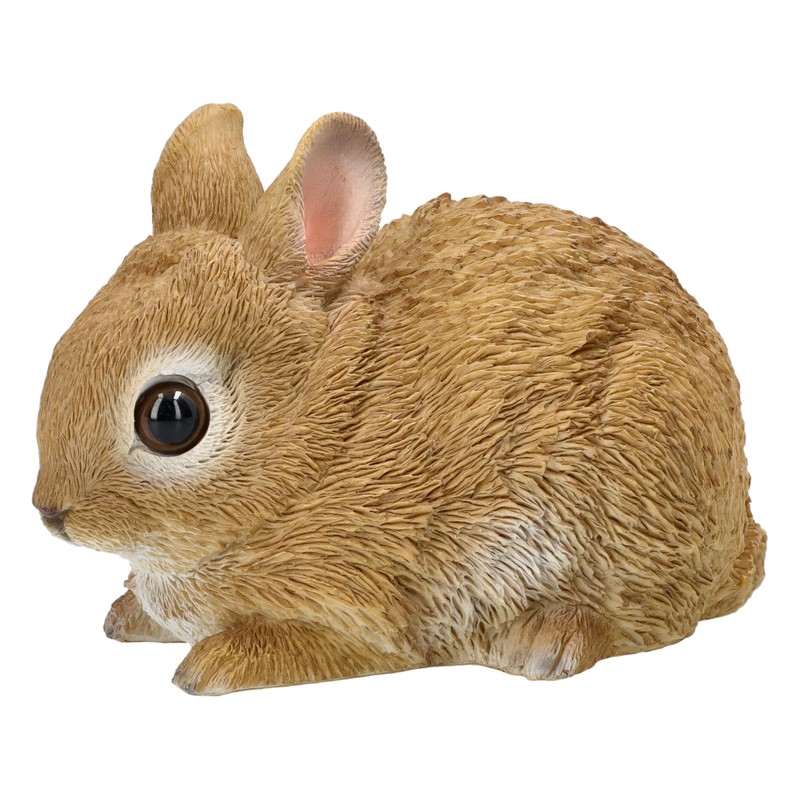 Figuren Shop GmbH Garden Rabbit Figurine - Weatherproof & Hand-Painted