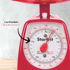 Starfrit Mechanical Kitchen Scale - Precise Dual Measurement - 11lb/5kg