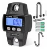 Fnbrli Báscula Industrial Lcd Digital Portátil Para Colgar 500 Kg