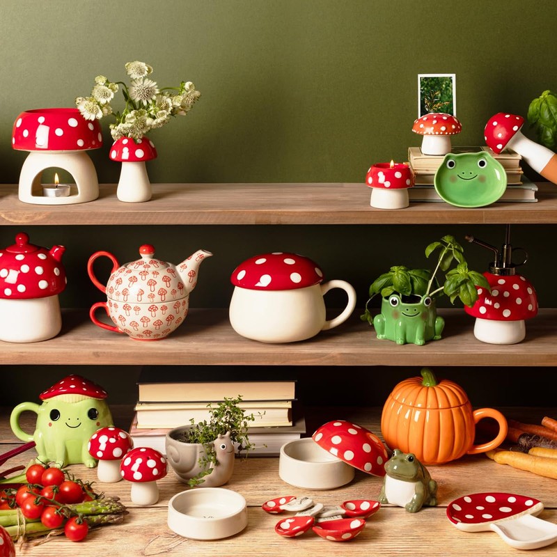 Sass & Belle Mushroom Photo Holder