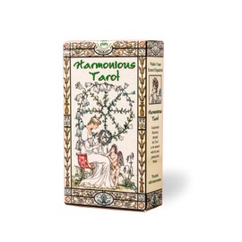 Tarot Cards, 78 Cards, Tarot Divination, Harmonious Tarot, Japanese Instruction Manual Included (English Language Not Guaranteed)