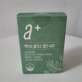 Nutrimore Activated Folic Acid Active Plus Folic Acid 400 Pregnant Pregnant Women 30 Tablets 1 unit (41350495) / 뉴트리모어 활성엽산 액티브 플러스 엽산 400 임신준비 임산부 30정 1개 (41350495)