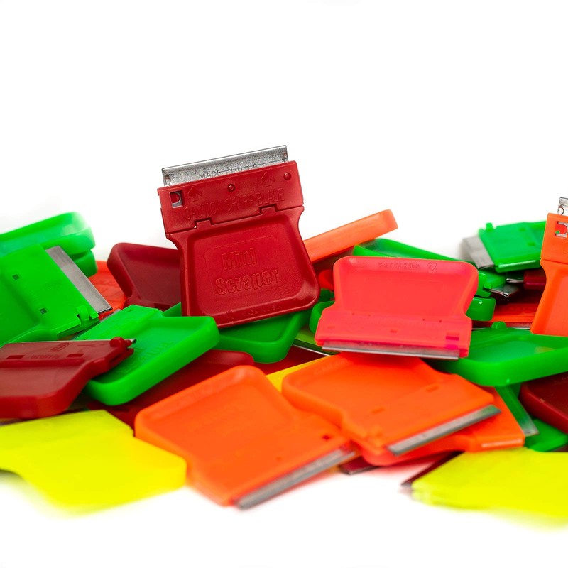 MINISCRAPER Original Mini Scraper 100 Pack US Made with Metal