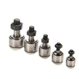 Lheng CF12/KR30 Steel Cam Follower Bolt-type Needle Roller Bearing 4Pcs