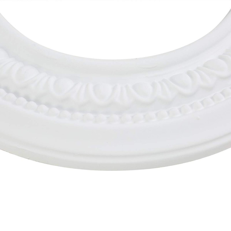 Renovators Supply Manufacturing Recessed Lighting Trim 9 in. Wide White