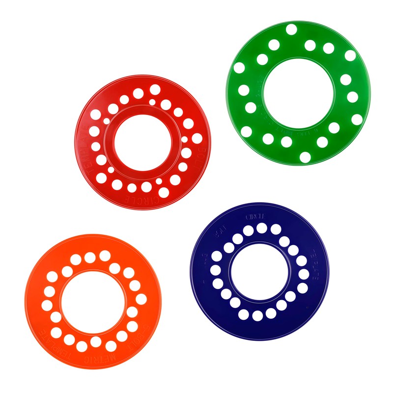 Wheel Bolt Pattern Template Tools,Anti-Scratch Scale Markings