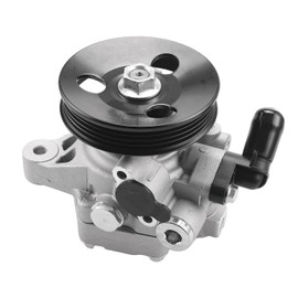 BIHEE 21-5267 Power Steering Pump with Pulley Fit for Civic & Acura EL 2001-2005 1.7L L4 - Direct Replacement 56110-PLA-013 56110-PLA-023 Power Assist Pump