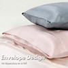 【2 Pack】 Mulberry Satin Silk Pillowcase, H HOME-MART 20"x 30"