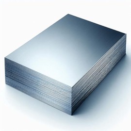 2 mm Galvanised Steel Sheet Fine Sheet DX51 Sheets Cuts 100 mm x 150 mm (10 cm x 15 cm)