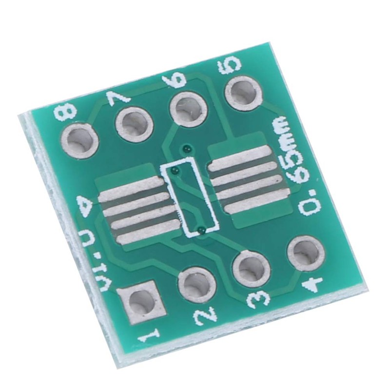 100Pcs Adapter Board SOP8 SSOP8 TSSOP8 to DIP8, SOP8 Interposer