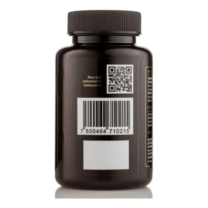 Leche Dorada Golden Milk Cúrcuma Canela 60 Caps. Goltee Cúrcuma