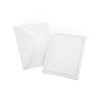Gartner Studios Silver Foil Border All Purpose Cards with Envelopes,