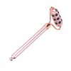Face Beauty Massage Roller Aluminium Alloy Promote Absorption Germanium Manual