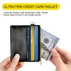 URAQT Credit Card Wallet for Women Men Small Wallet Card