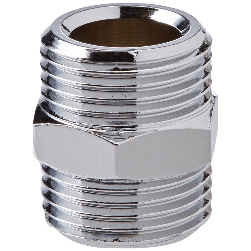 Schell 064370699 Double Socket Straight Coupling 3/8 x 3/8 Inch