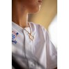 FlowX Jewelry Home Plate Pendant Necklace - Baseball Chain (24",
